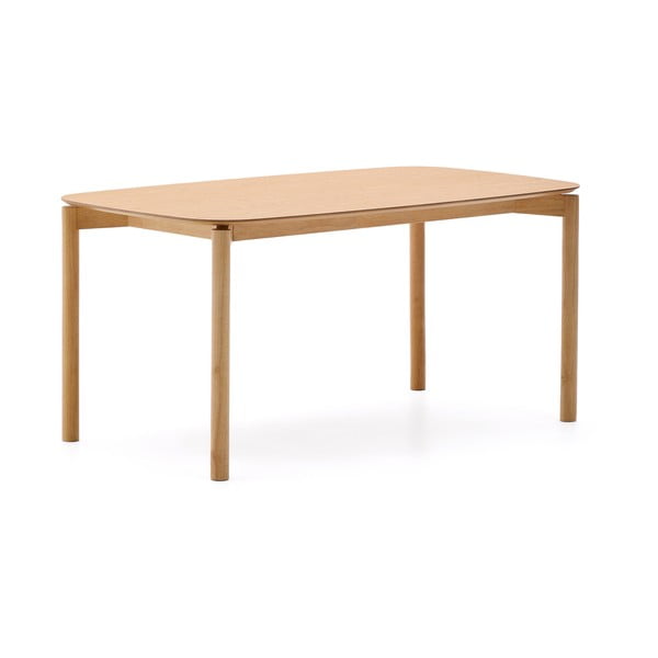 Blagovaonski stol u dekoru jasena 90x160 cm Indara – Kave Home