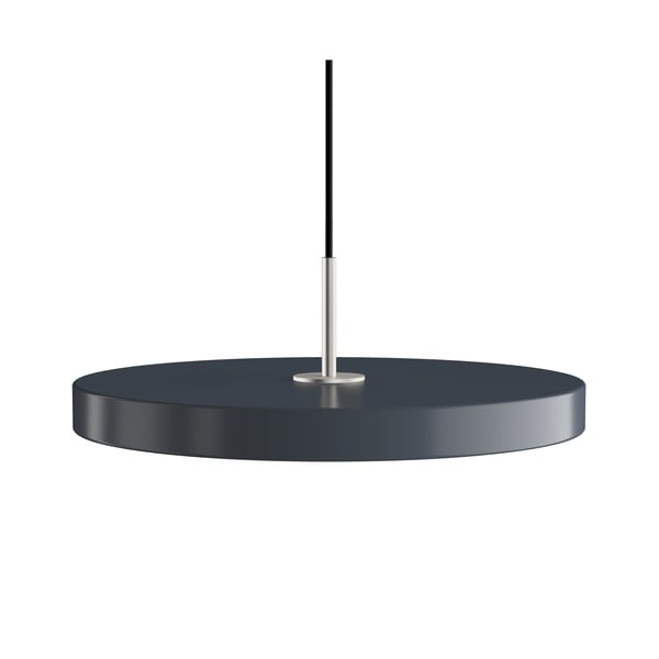 Antracitno siva LED viseća svjetiljka s metalnim sjenilom ø 43 cm Asteria Medium – UMAGE