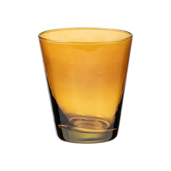 Žuta čaša za vodu Bitz Basics Amber, 300 ml