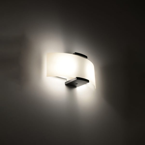 Bijela zidna lampa Eva – Sollux-image-2
