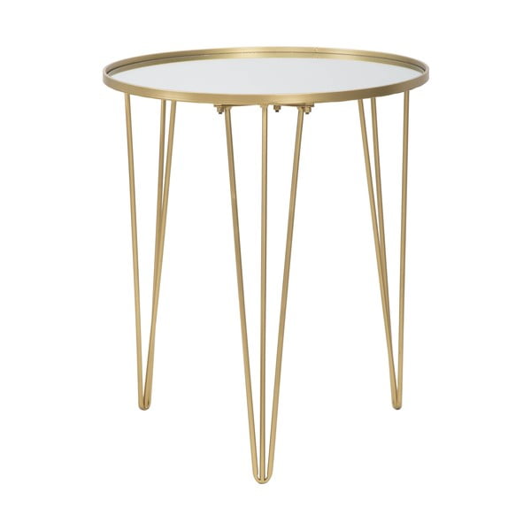 Okrugli stolić za kavu u zlatnoj boji ø 50 cm Glam – Mauro Ferretti
