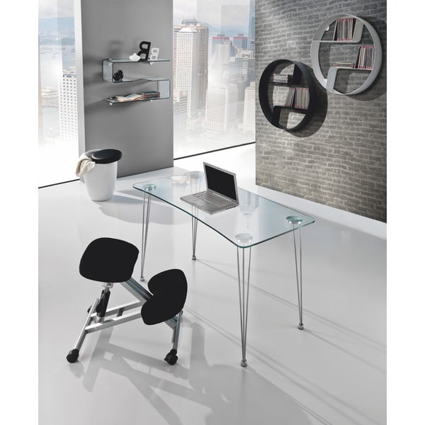 Crna uredska stolica Berger – Tomasucci-image-1