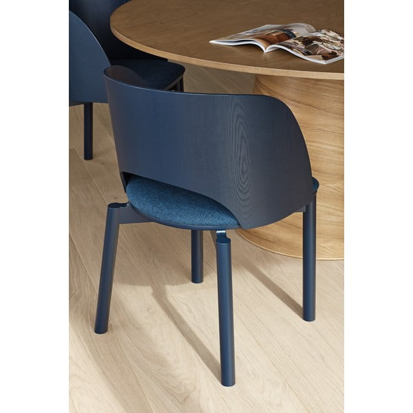 Plava podstavljena blagovaonska stolica Dam – Teulat-image-4