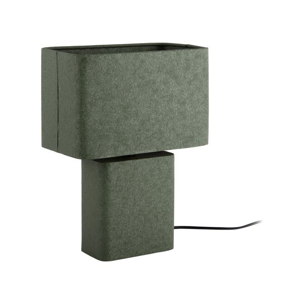 Zelena metalna stolna lampa (visina 33 cm) Boaz Recto – Leitmotiv