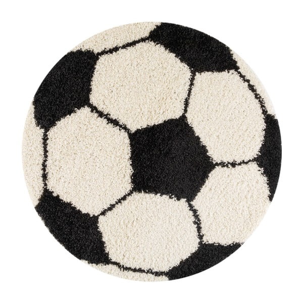 Crni/krem dječji tepih ø 100 cm Fun – Ayyildiz Carpets