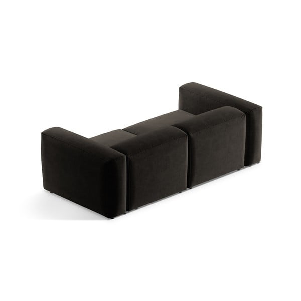 Crna sofa 224 cm Bergamo – Cosmopolitan Design-image-4