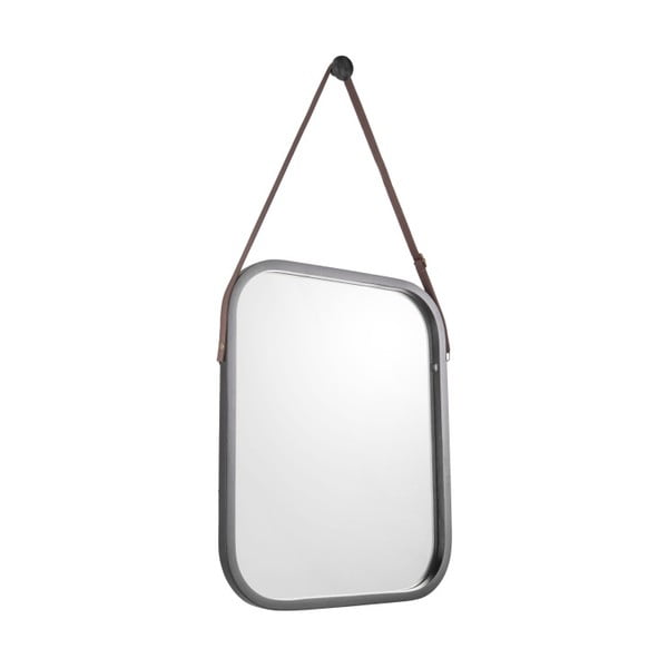 Zidno ogledalo u crnom okviru PT LIVING Idylic, dužina 40,5 cm