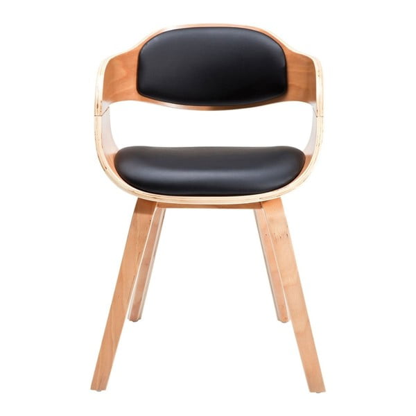 Blagovaonska stolica sa svijetlim drvenim postoljem Kare Design Costa