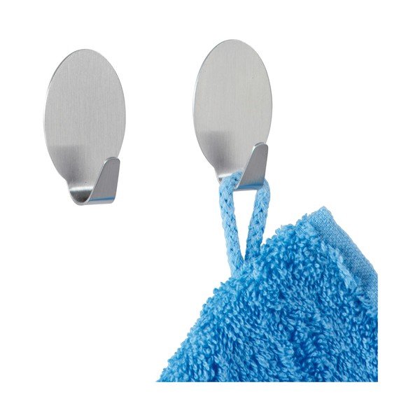 Set od 2 samostalne srebrne kuke Wenko Maxi-image-2