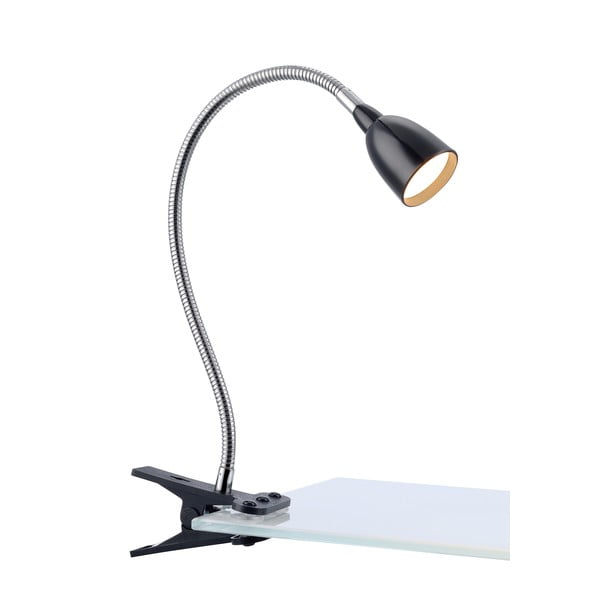 Crna LED stolna lampa (visina 40 cm) Tulip – Markslöjd