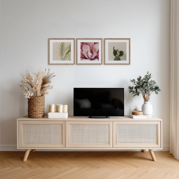 Tiskane slike u setu 3 kom s okvirom 30x30 cm Fresh – Styler-image-2