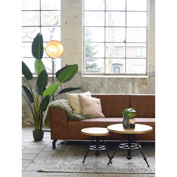 Pomoćni stolić s pločom od mangovog drveta LABEL51 Solid, ⌀ 60 cm-image-4