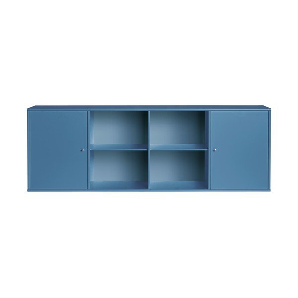 Plava niska viseća komoda 176x61 cm Mistral – Hammel Furniture