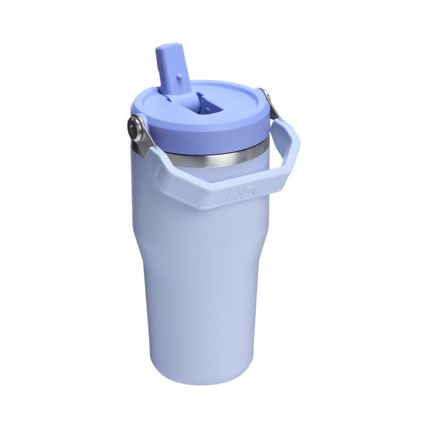 Ljubičasta termosica od nehrđajućeg čelika 600 ml IceFlow™ Flip Straw 2.0 Tumbler Dew Drop – Stanley-image-2