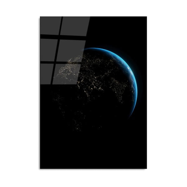 Staklena slika 70x100 cm Earth - Wallity