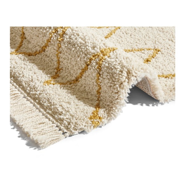 Krem tepih Mint Rugs Ruby, 80 x 150 cm-image-1