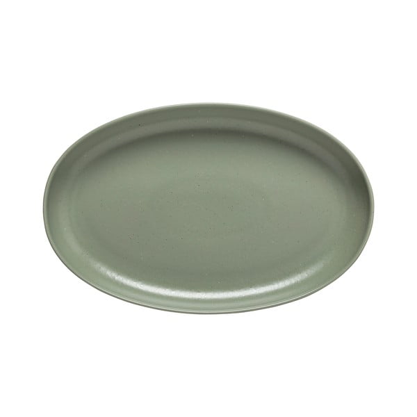 Svijetlo zeleni tanjur za posluživanje od kamenine 32x20.5 cm Pacifica – Casafina