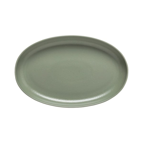 Svijetlo zeleni tanjur za posluživanje od kamenine 32x20.5 cm Pacifica – Casafina