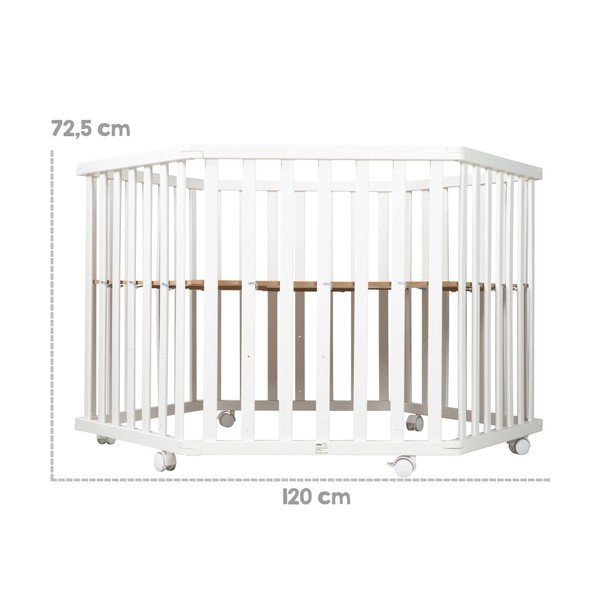 Svijetlo sivi putni krevetić 119x104 cm Sternenzauber – Roba-image-1