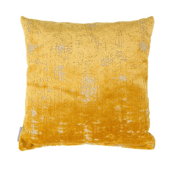 Žuti jastuk s punjenjem Zuiver Sarona Vintage, 45 x 45 cm