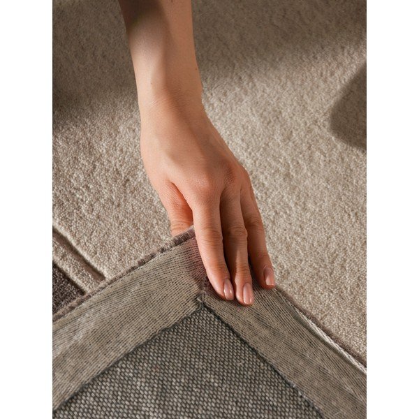 Smeđi/krem vunen tepih 120x170 cm Quentin – Villeroy&Boch-image-1