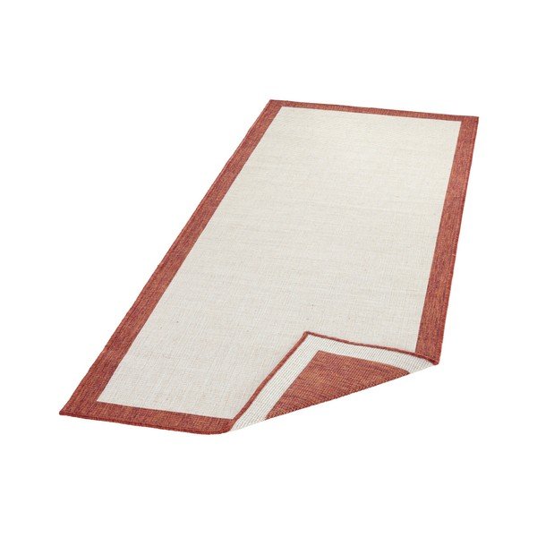 Krem-crveni vanjski tepih NORTHRUGS Panama, 80 x 250 cm-image-2