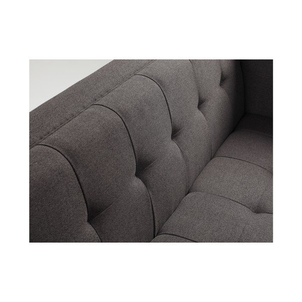 Antracitno siva bračna sofa na razvlačenje Custom Form By Tom-image-3