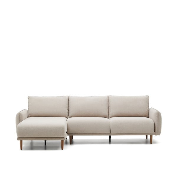 Bež kutna garnitura (promjenjiva) Carlota – Kave Home