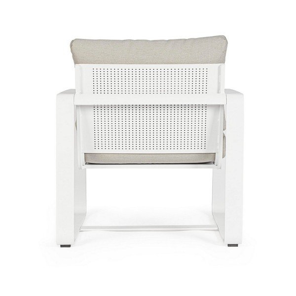 Bijela metalna vrtna fotelja Merrigan   – Bizzotto-image-4