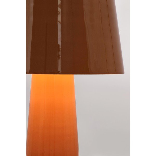 Narančasta metalna LED stolna lampa s metalnim sjenilom (visina 51 cm) Turner – Bizzotto-image-2