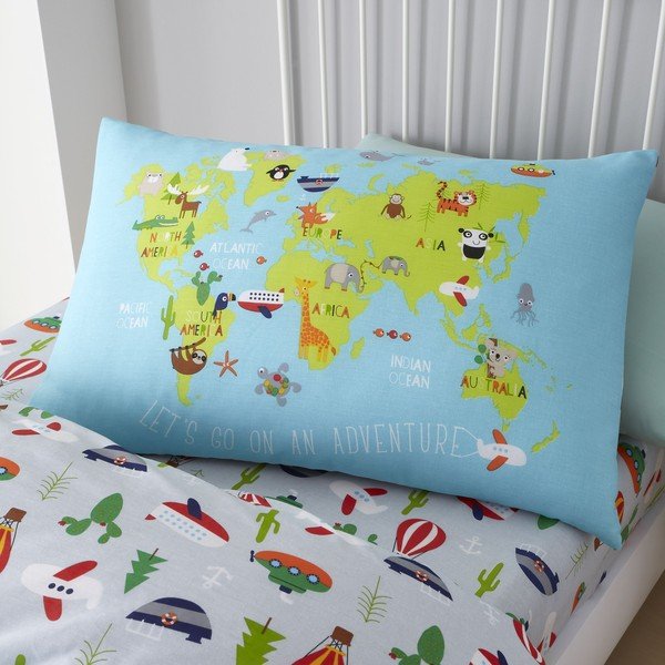 Dječja posteljina s životinjskim motivom Catherine Lansfield, 135 x 200 cm-image-1