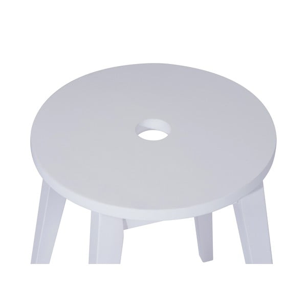 Bijeli stolac od kaučukovca Club - Bonami Selection-image-2