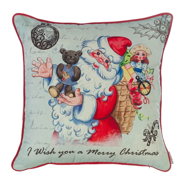 Božićna jastučnica Mike & Co. NEW YORK Comfort Teddy, 43 x 43 cm