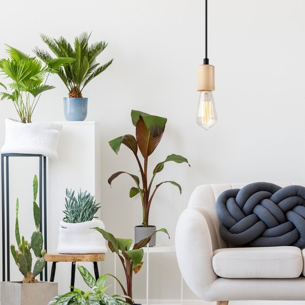 Viseća svjetiljka u prirodnoj boji Leon – LAMKUR-image-1