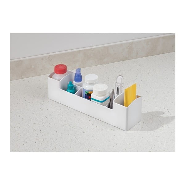 Bijeli organizator InterDesign Med + Multi Level-image-2