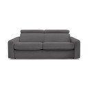 Tamno siva sklopiva sofa 195 cm Monaco – Bobochic Paris