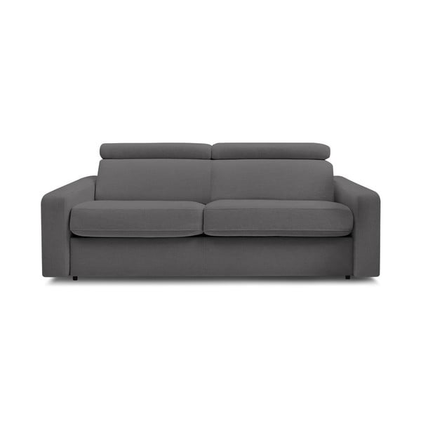 Tamno siva sklopiva sofa 215 cm Monaco – Bobochic Paris