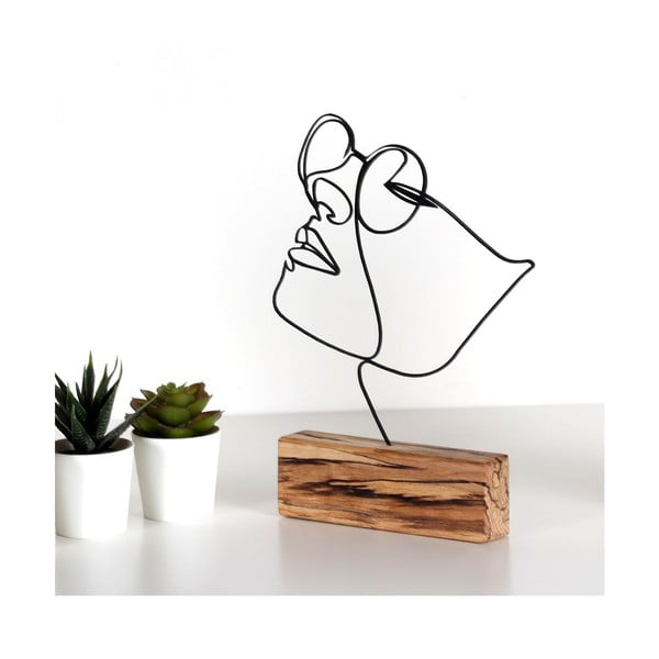 Metalni kipić Girl - Mioli Decor-image-2