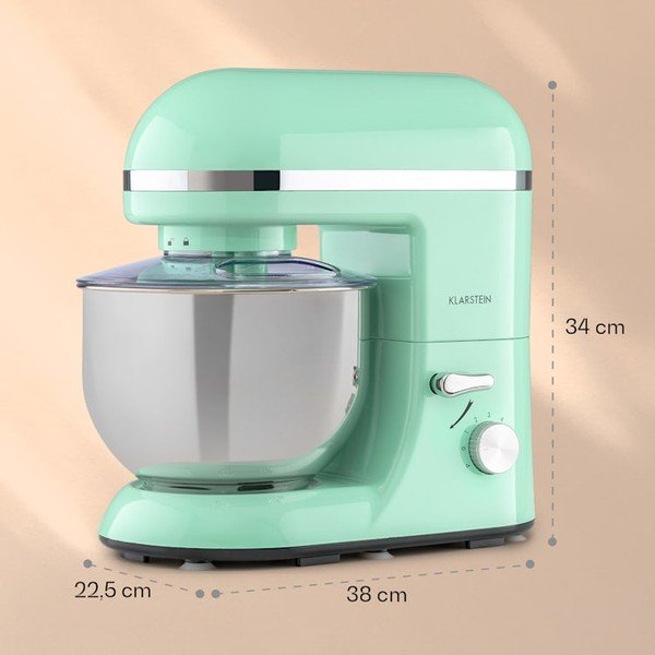 Pastelno zeleni kuhinjski robot Klarstein Bella Elegance-image-2