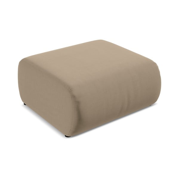 Bež baršunast tabure Ekahi – Makamii-image-3