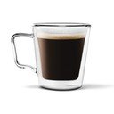 Set s 2 šalice od dvostrukog stakla Vialli Design Joey, 250 ml