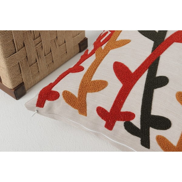 Lanena ukrasna jastučnica 43x43 cm Ivy – Mioli Decor-image-2