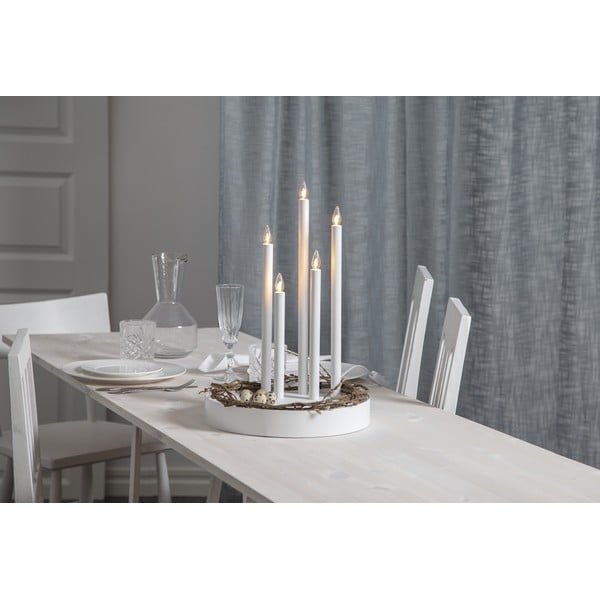 Bijeli svjetlosni ukras ø 32 cm Deco – Star Trading-image-4