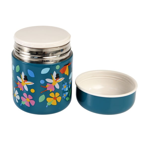 Plava termosica za hranu/dječja 280 ml Fairies in the Garden – Rex London-image-2
