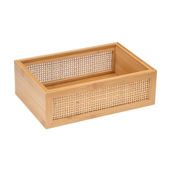 Kupaonski organizator od bambusa Wenko Allegre, 22 x 7 cm