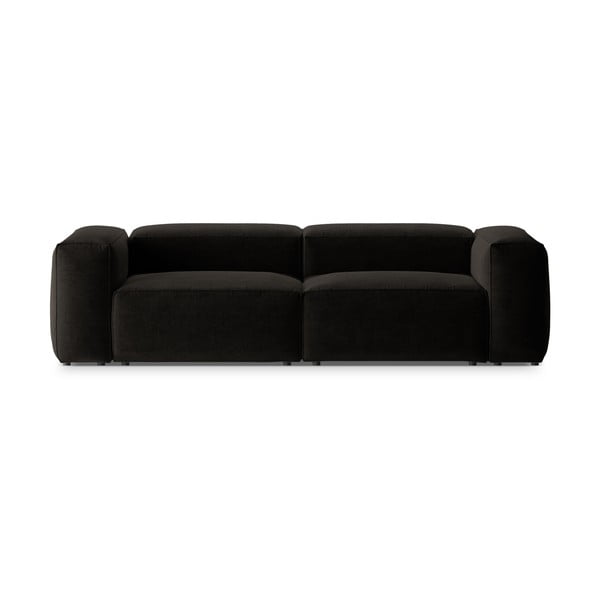 Crna sofa 264 cm Bergamo – Cosmopolitan Design
