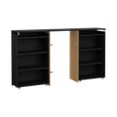 Crno uzglavlje 145x80 cm Naia – Tvilum