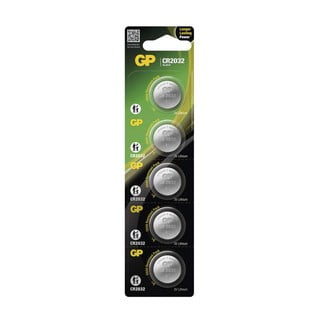 Set od 5 litijskih baterija EMOS GP CR2032