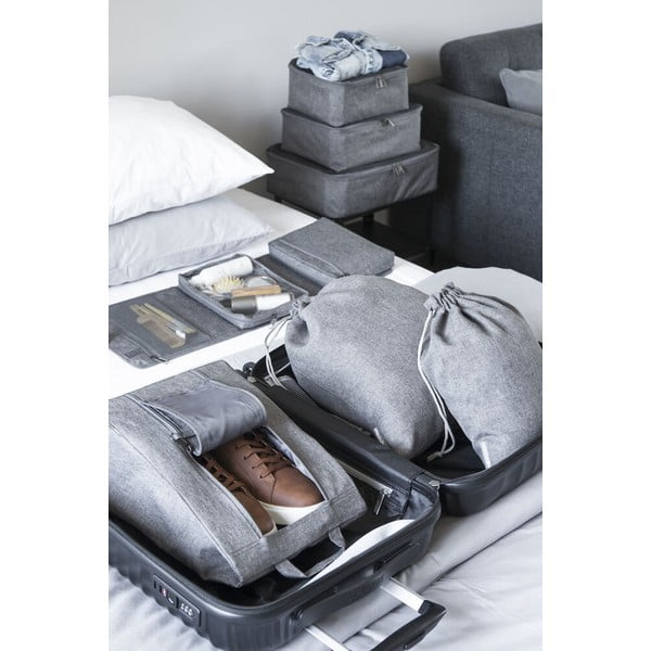 Tekstilne košare za rublje u setu 2 kom – Bigso Box of Sweden-image-3