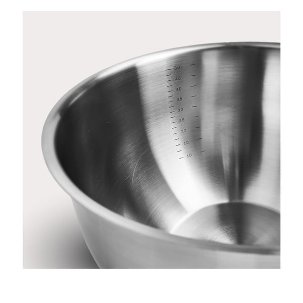 Zdjele u setu 3 kom od nehrđajućeg čelika u srebrnoj boji ø 24 cm Lucca 3.0 – FABINI-image-3